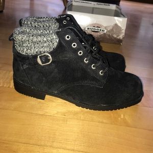 New Women’s Rugged Outback Suede Boots